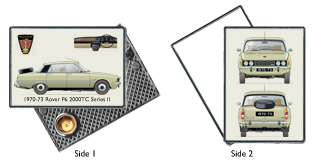 Rover P6 2000TC (Series II) 1970-73 Pocket Lighter